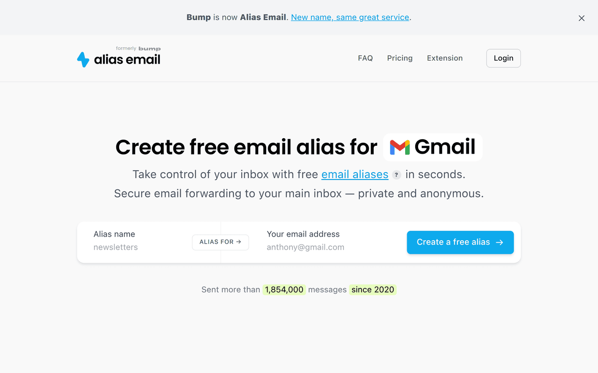bump.email