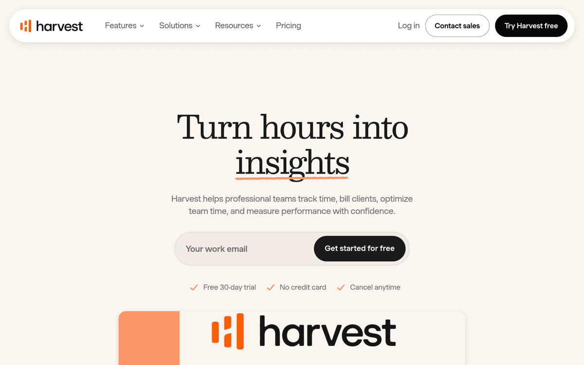 getharvest.com