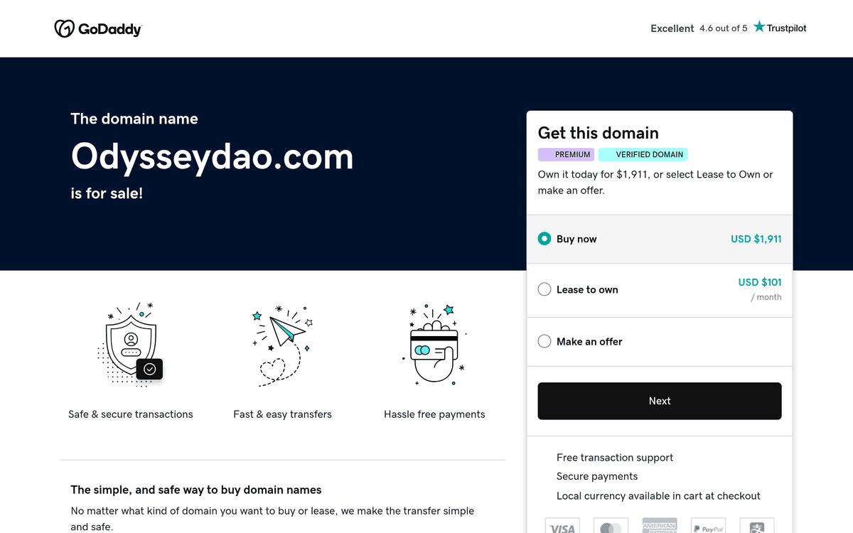 odysseydao.com