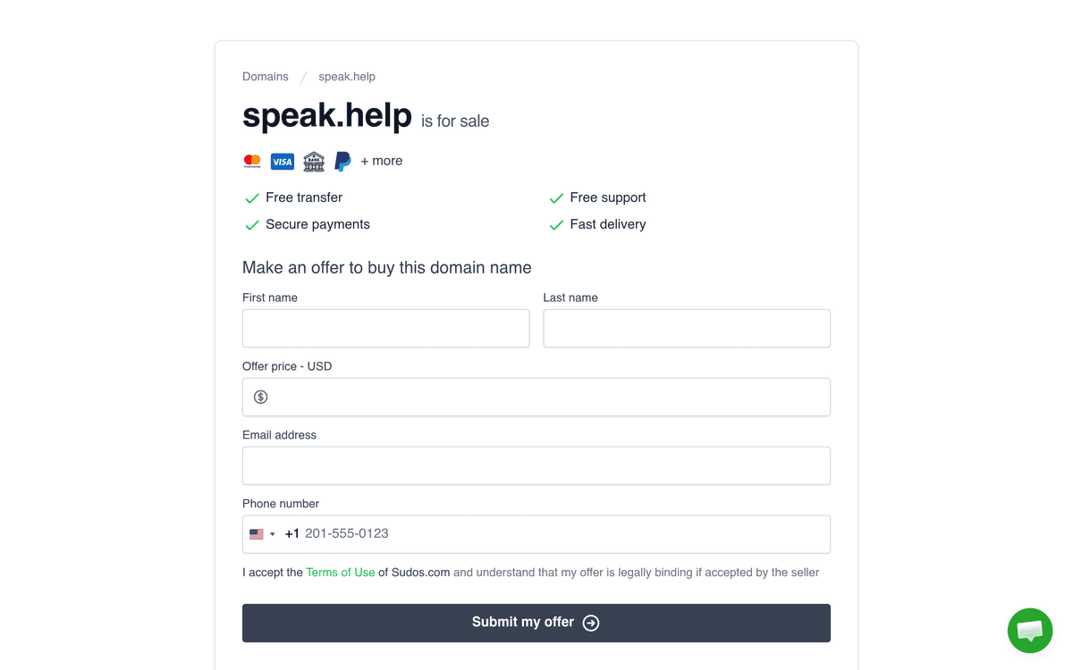speak.help